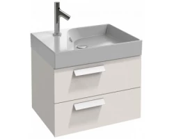 [299341] Тумба под раковину Jacob Delafon Rythmik EB1300-N18 подвесная, белая, 60 см +53690 ₽