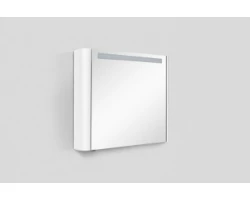 [238303] Зеркальный шкаф Am.Pm Sensation M30MCR0801WG, цвет - белый глянец, с подсветкой, правый, 80 см +282290 ₽