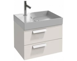 [299341] Тумба под раковину Jacob Delafon Rythmik EB1300-N18 подвесная, белая, 60 см +53690 ₽