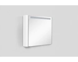 [238303] Зеркальный шкаф Am.Pm Sensation M30MCR0801WG, цвет - белый глянец, с подсветкой, правый, 80 см +282290 ₽