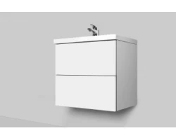 [243713] Тумба под раковину Am.Pm Gem 60 белый глянец подвесная с 2 ящиками M90FHX06022WG, +10339 ₽