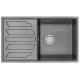 Кухонная мойка GRANULA (8601, ШВАРЦ)