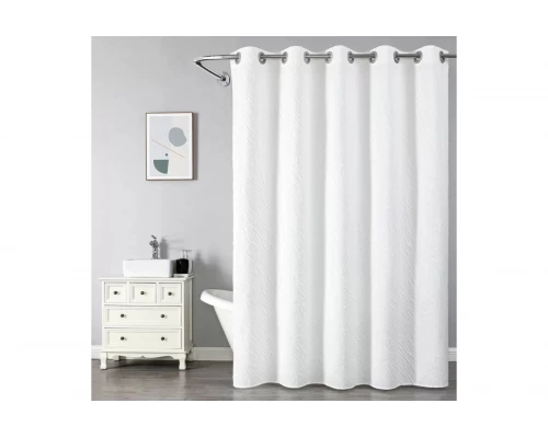 Штора для ванной комнаты двухслойная 180*200 Ganzer GZS18020-F