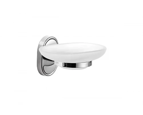 Мыльница к стене Hansen HA31002 белый/хром