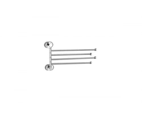 Полотенцедержатель поворотный четверной Hansen HA31014 хром