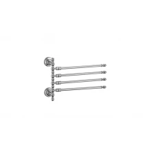 Полотенцедержатель поворотный четверной Ganzer GZ31014 хром