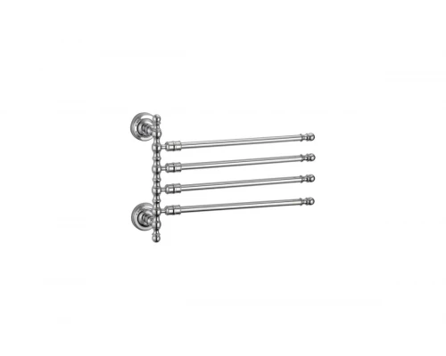 Полотенцедержатель поворотный четверной Ganzer GZ31014 хром