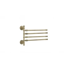 Полотенцедержатель поворотный четверной Ganzer GZ31014-D бронза