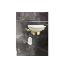 Настенная мыльница Ganzer GZ31020-E золото