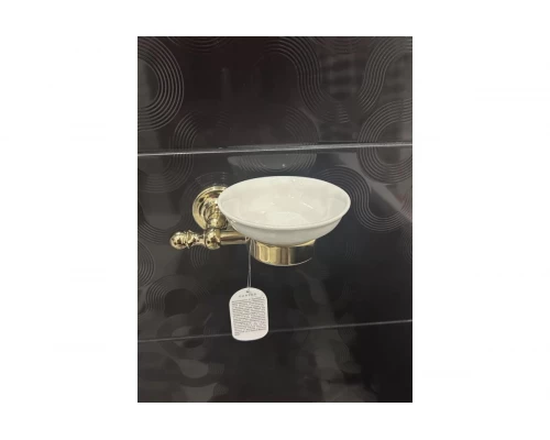 Настенная мыльница Ganzer GZ31020-E золото