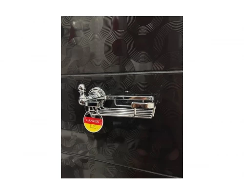 Мыльница настенная решётка Ganzer GZ31022 хром