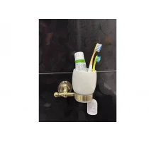 Стакан для зубных щёток Ganzer GZ31060-D бронза