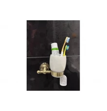 Стакан для зубных щёток Ganzer GZ31060-D бронза