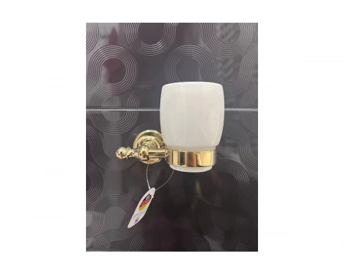 Стакан для зубных щёток Ganzer GZ31060-E золото