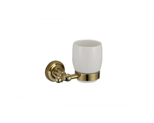 Стакан для зубных щёток Ganzer GZ31060-E золото