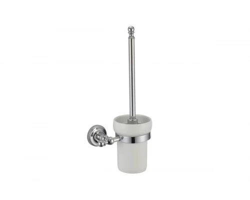 Ершик для унитаза настенный Ganzer GZ31090 стекло хром