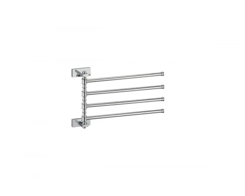 Держатель для полотенец четверной, поворотный Ganzer GZ88014 хром