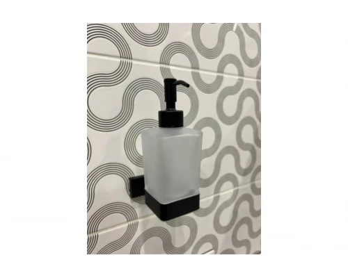 Дозатор жидкого мыла настенный Ganzer GZ88027-C черный