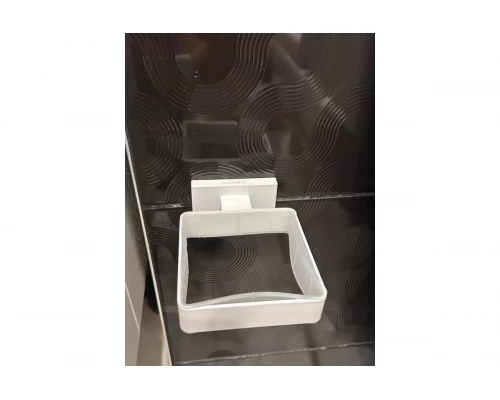 Ершик для унитаза настенный Ganzer GZ88090-F стекло, белый