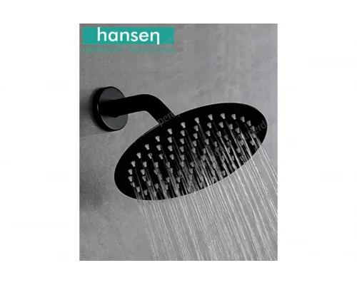 Лейка для тропического душа 300x300 Hansen HP46-4C черный