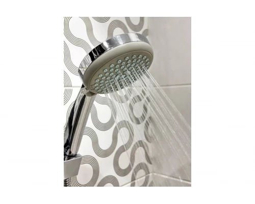 Душевая лейка 10*23 см 4-функциональная Hansen H4010, хром