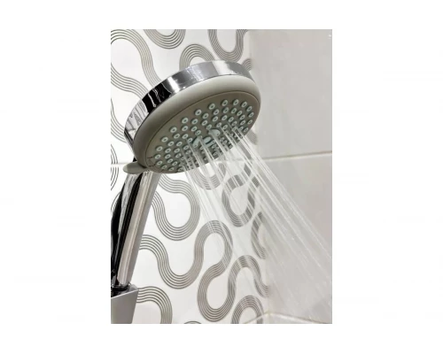 Душевая лейка 10*23 см 4-функциональная Hansen H4010, хром