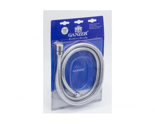 Шланг для выдвижной лейки, раздвижной 1/2 - 3/8 ВР Ganzer GZ80150, хром