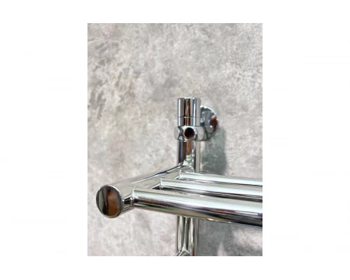 Полотенцесушитель водяной лесенка с верхней полкой 600х400 мм Ganzer G14-60х40