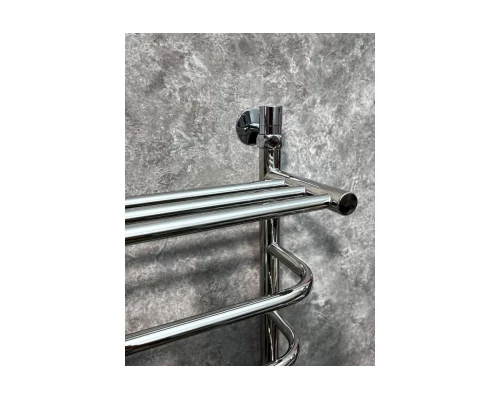 Полотенцесушитель водяной лесенка с верхней полкой 600х500 мм Ganzer G14-60х50