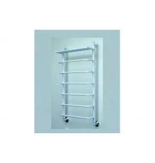 Полотенцесушитель водяной лесенка с верхней полкой 800х500 мм Ganzer G14*F-80х50 белый
