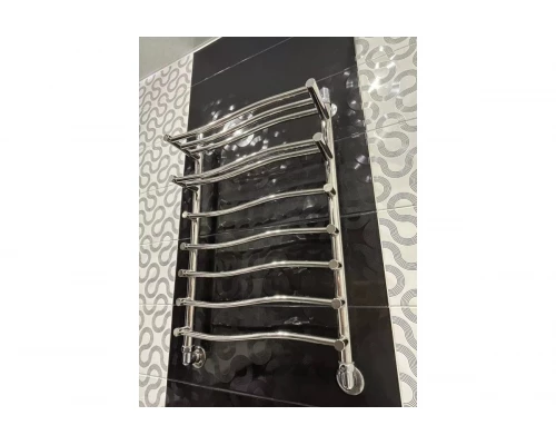 Полотенцесушитель водяной лесенка с верхней полкой 800х500 мм Ganzer G15*В-80х50