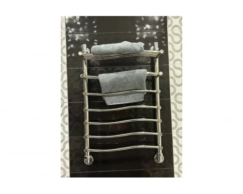 Полотенцесушитель водяной лесенка с верхней полкой 800х500 мм Ganzer G15*В-80х50