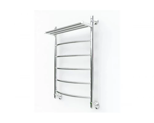 Полотенцесушитель водяной лесенка с верхней полкой 800х400 мм Ganzer G2-80х40*ВП