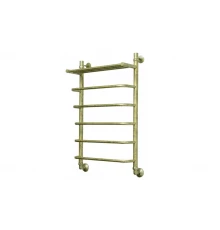 Полотенцесушитель водяной лесенка с верхней полкой 800х500 мм Ganzer G14*D-80х50