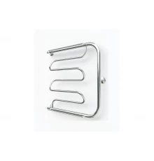 Полотенцесушитель водяной пм-образный с полочкой 600х500 мм Ganzer ПМ-2*60х50 с.п.