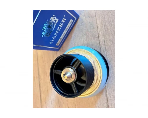Донный клапан для ванны 1*1/2 Ganzer F-03C черный