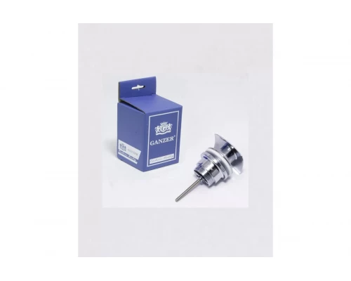 Донный клапан для раковины 1*1/4 Ganzer F-10 хром