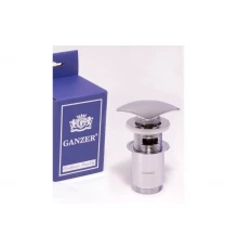 Донный клапан с переливом 1*1/4 Ganzer F-8 хром