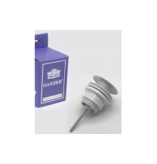 Донный клапан для раковины 1*1/4 Ganzer F-09F белый