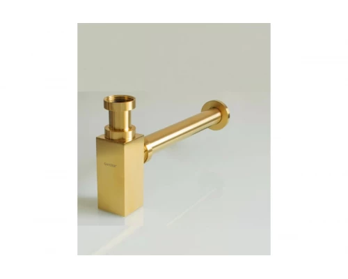 Сифон для раковины Ganzer A-6S матовое золото