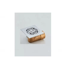 Трап угловой с обратным клапаном 10х10 Hansen H6802 хром