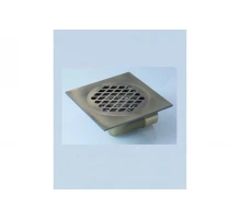 Трап угловой с обратным клапаном 15х15 Ganzer T004-D бронза