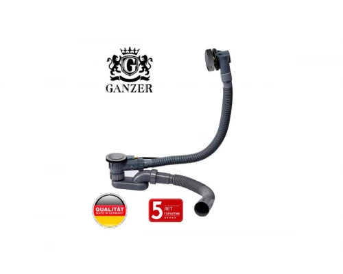 Пластиковая обвязка (полуавтомат) для ванны Ganzer GZ1299-C черный