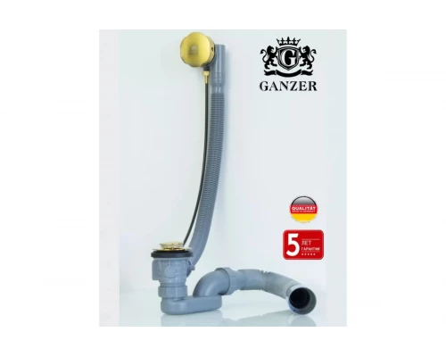 Пластиковая обвязка (полуавтомат) для ванны Ganzer GZ1299-ME матовое золото