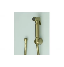 Комплект для биде (лейка, шланг, держатель) Ganzer GZ2111-S Set матовое золото