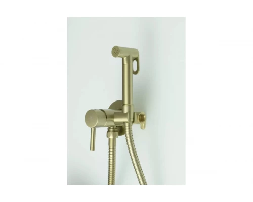 Смеситель для биде встраиваемый Ganzer GZ42101-S Set матовое золото