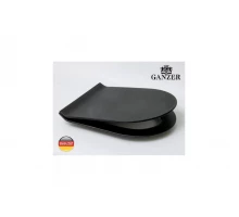 Сиденья для унитаза с микролифтом 415мм.365мм Ganzer GZ19001-C черный