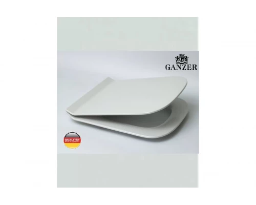 Сиденья для унитаза с микролифтом 413мм.340мм Ganzer GZ19002 белый