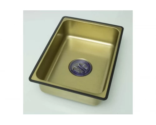 Мойка многофункциональная 75х46мм из нержавеющей стали без смесителя  Ganzer GZ46075-S