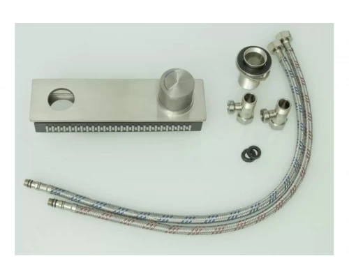 Мойка многофункциональная 75х46мм из нержавеющей стали без смесителя Ganzer GZ46075-G сатин